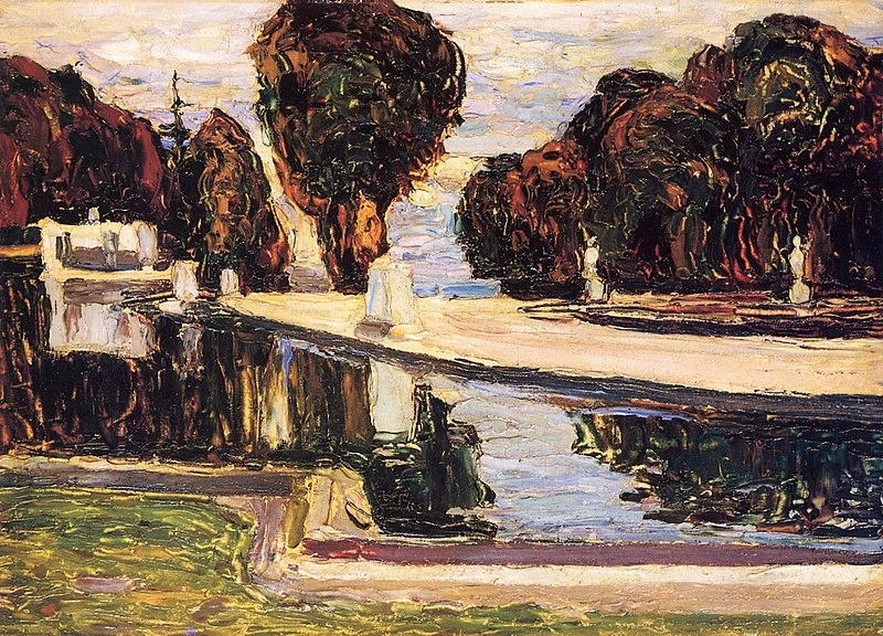 Parco a St. Cloud - Stagno, 1906